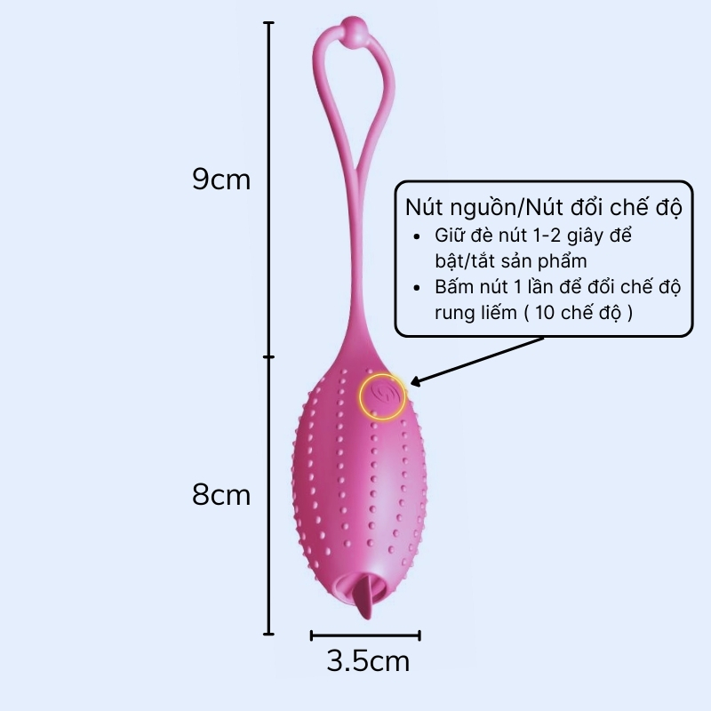 Trứng Rung Lưỡi Liếm Cá Nóc Gai Wearable_thumbnail_1
