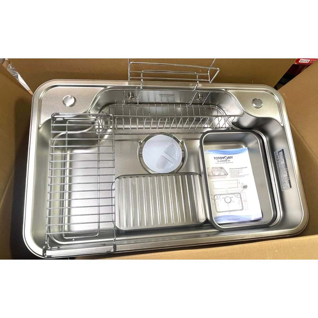 Chậu rửa bát TOTOYOMY TD-Z8050N-SV NANO SILVER, mẫu chậu được thiết kế rất tối ưu và đang được ưa chuộng nhất tại Nhật_thumbnail_5