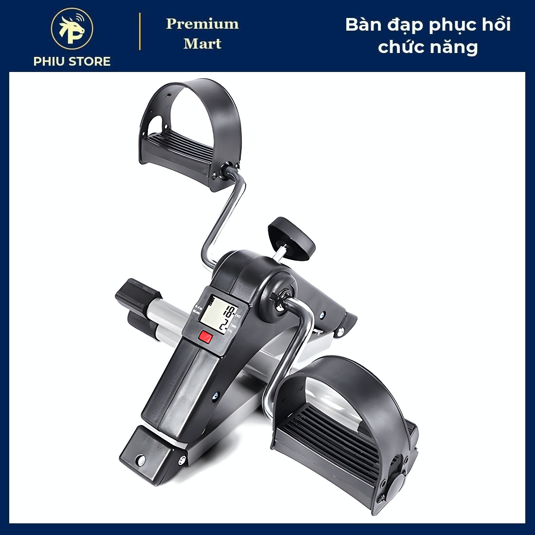Bàn đạp phục hồi chức năng, dụng cụ tập chân cho người già, bàn đạp tập tay chân, tập tại chỗ, PHIU STORE