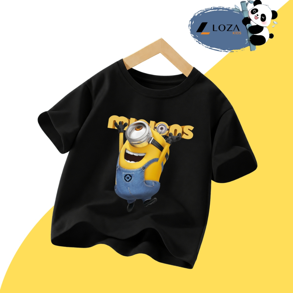 Áo thun bé trai BST MINION Hot trend - Loza Kids AT007_thumbnail_3