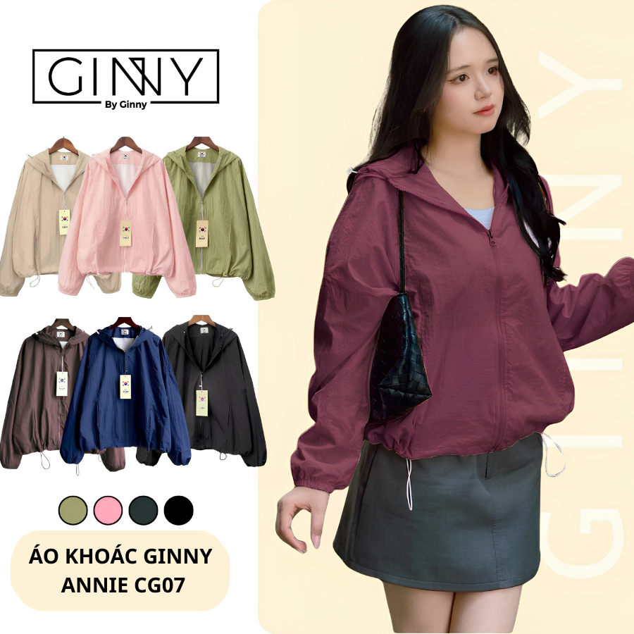 Áo khoác dù Annie CG-07
