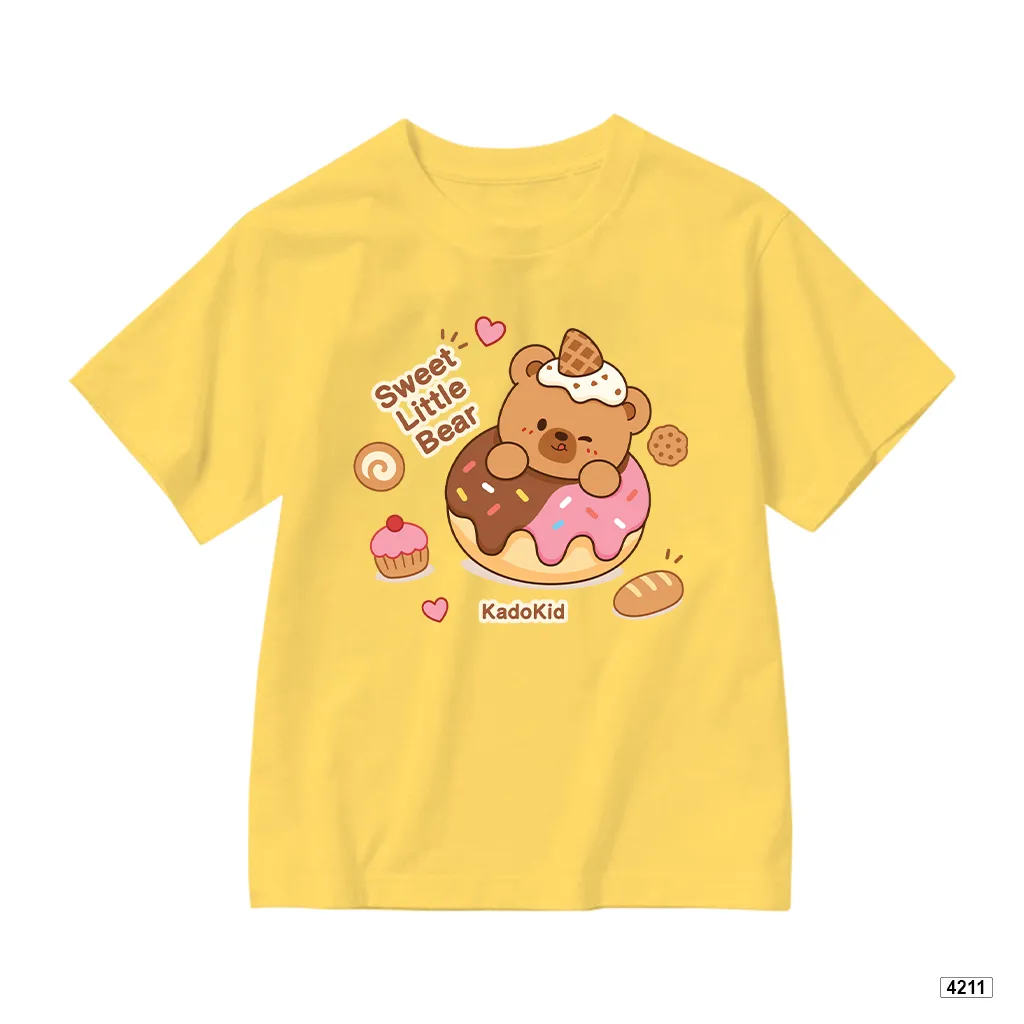 Áo thun bé gái Little Bear đáng yêu Kado 4211_thumbnail_0