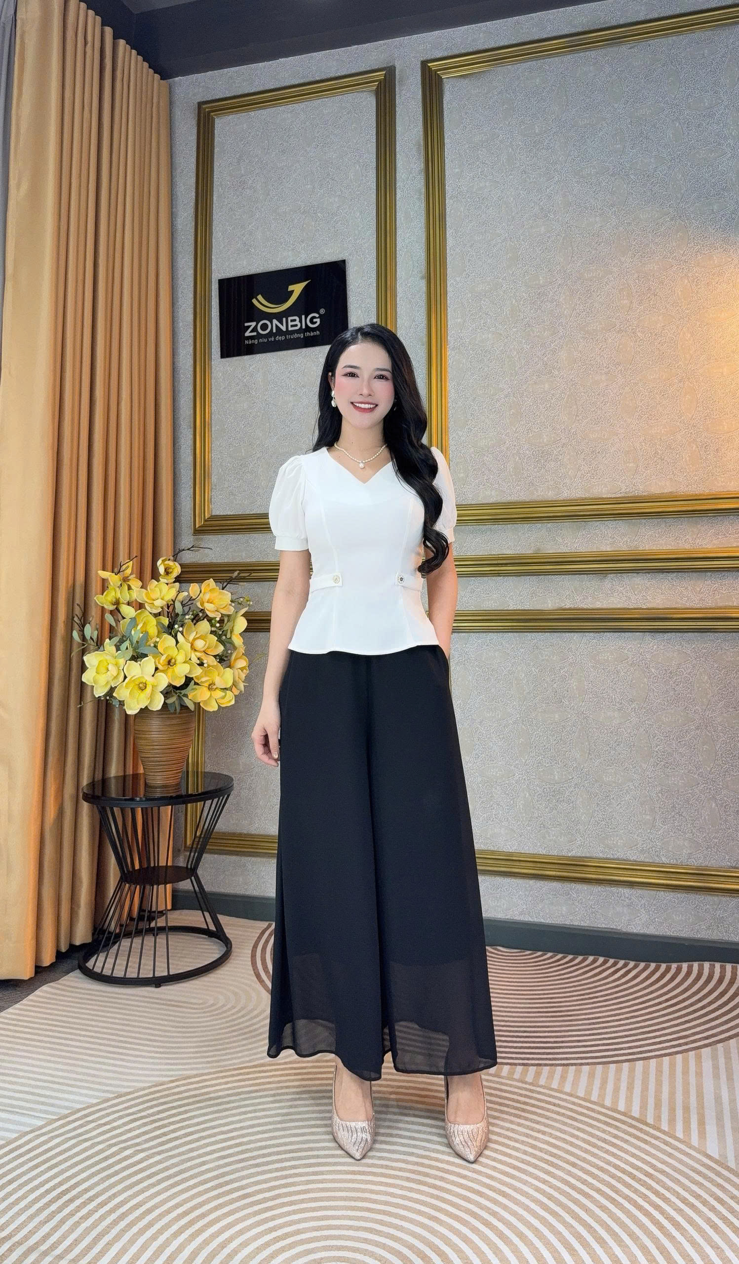 Áo kiểu - A2103 - Thương hiệu ZONBIG