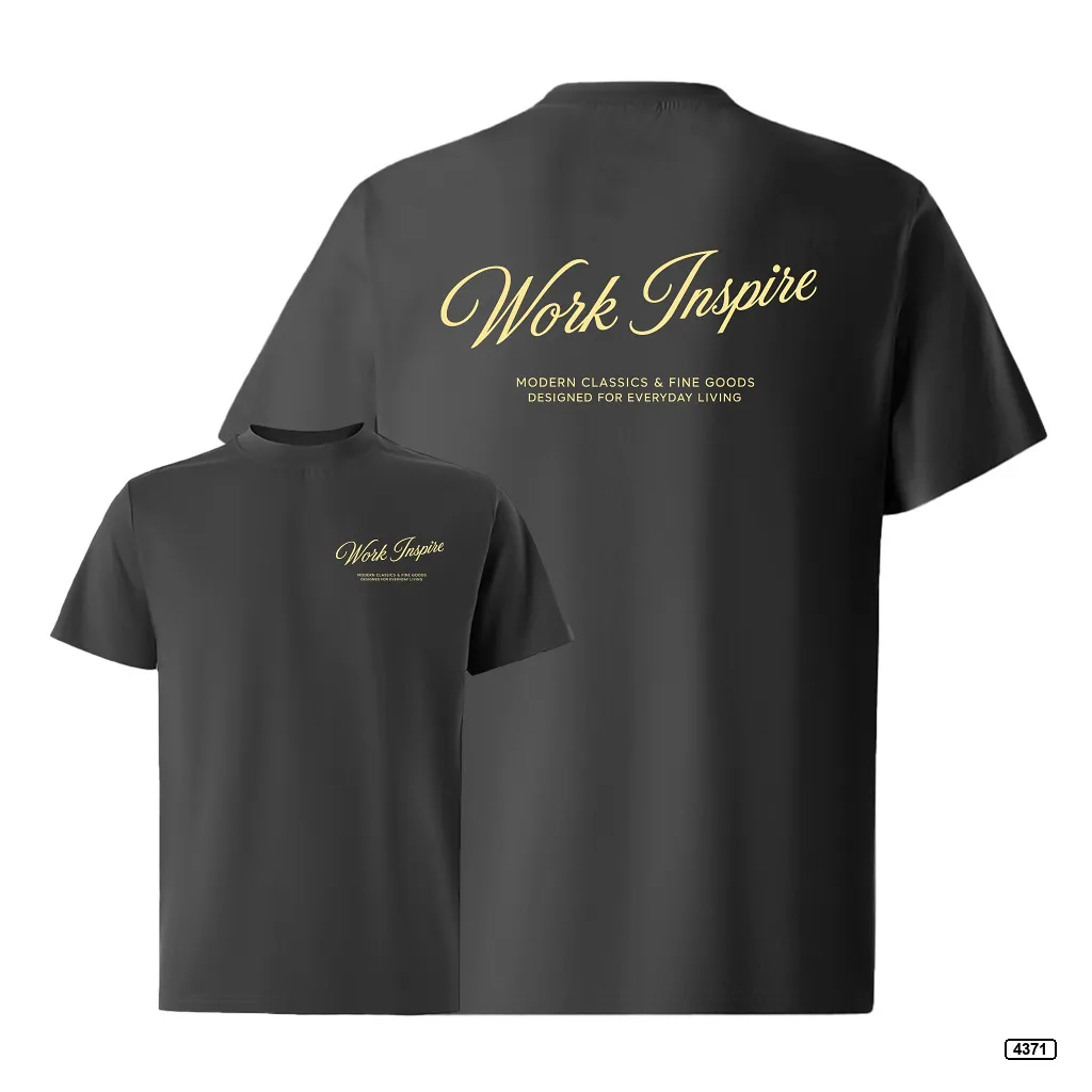 Áo thun nam form rộng Work Inspire TeePrint 4371_thumbnail_13