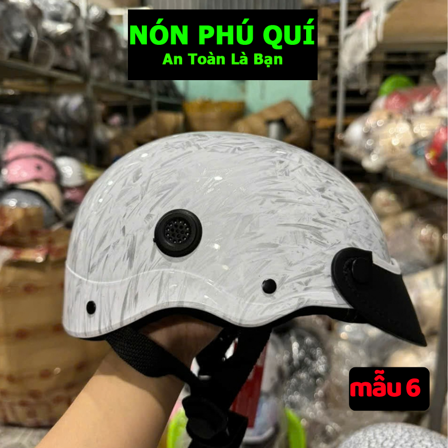 Nón 1/2 Nhúng Sơn Nhiều Màu Lựa Chọn - Nón Phú Quí