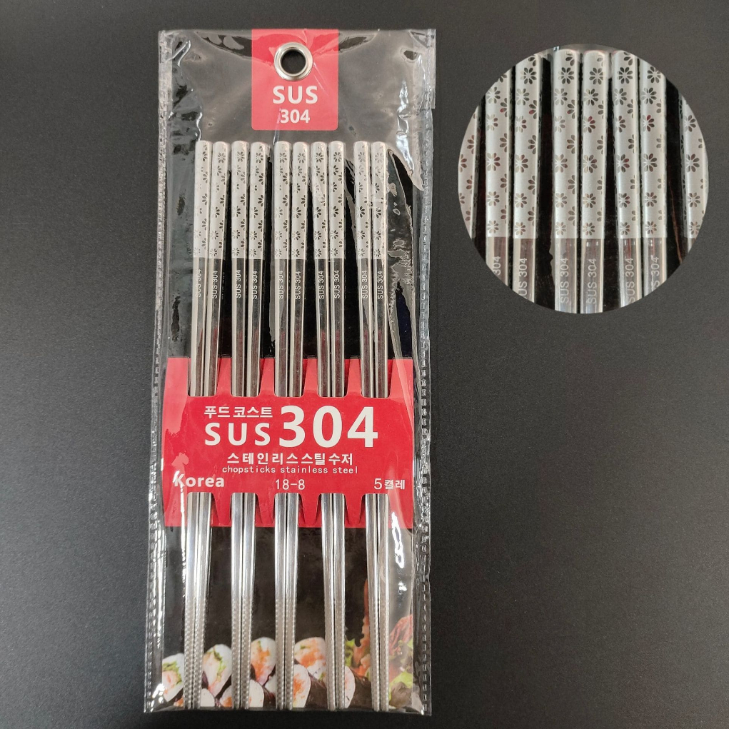 Đũa inox 304 Korea