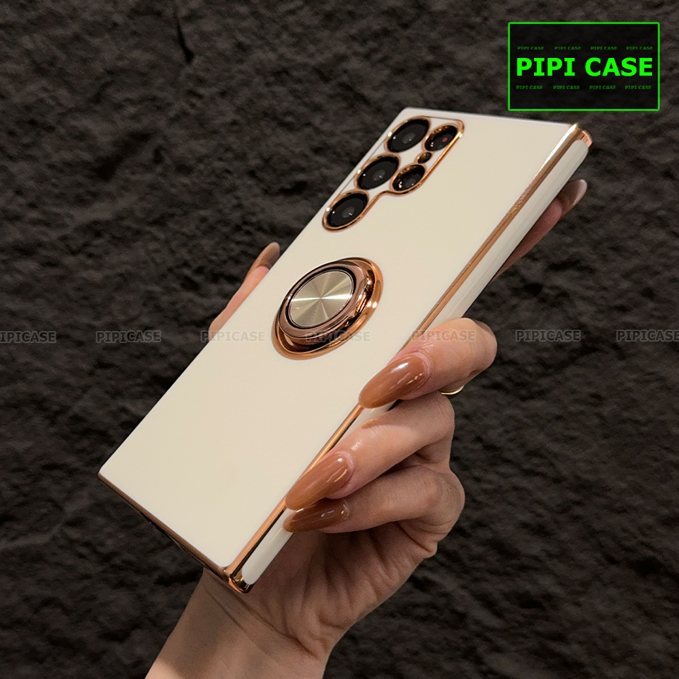 Ốp Lưng Samsung S22 Ultra 5G - Bumber - Trắng_thumbnail_4