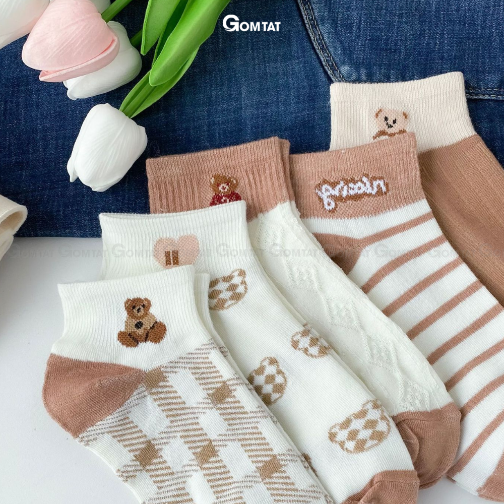 Set 5 đôi tất vớ nữ cổ ngắn UYE-CBCN_thumbnail_98