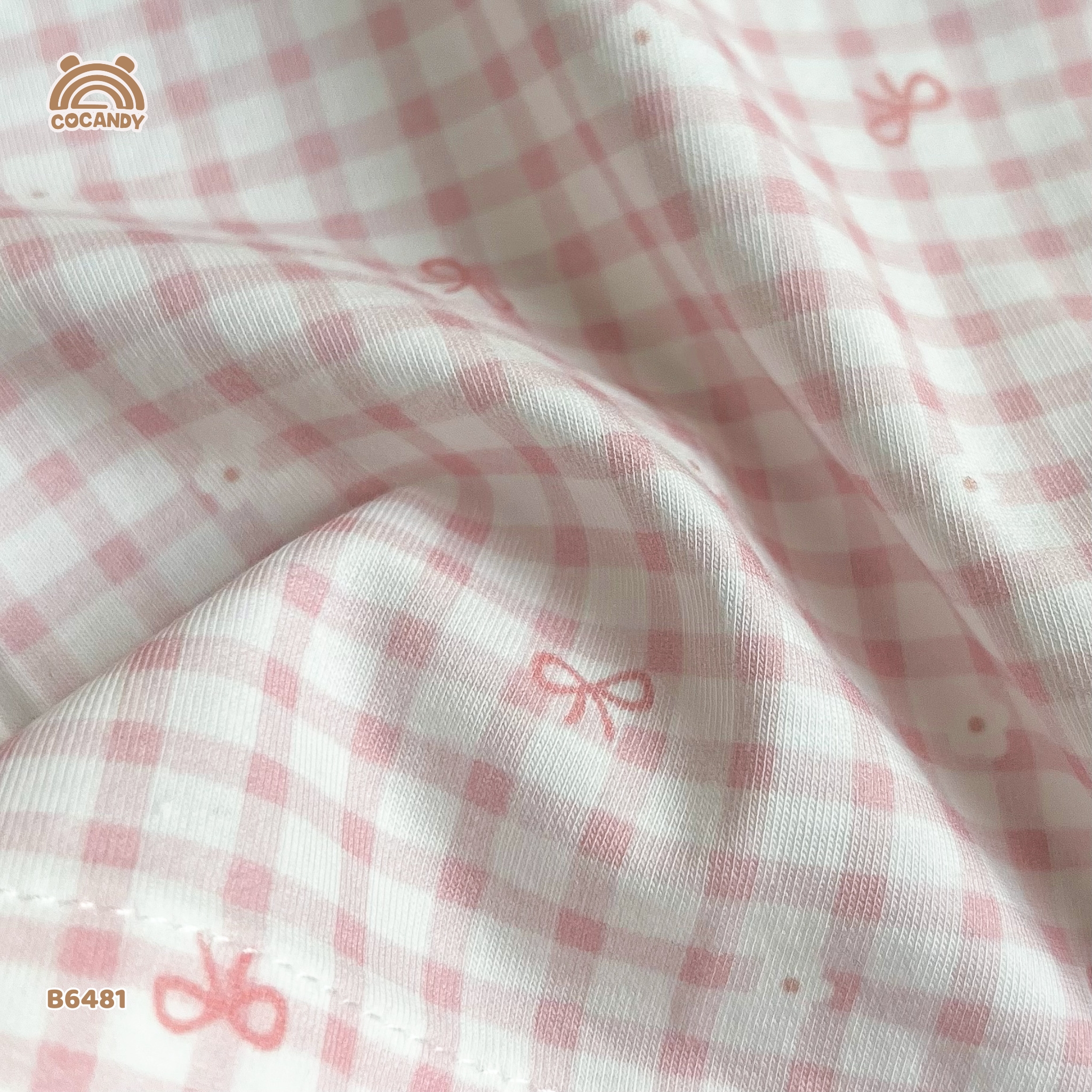 Bộ dài pijama HỒNG caro hoa nơ_thumbnail_7