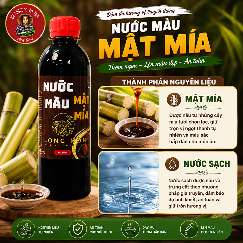 Combo 2 Chai Nước Màu Mật Mía Bu Phương 399G – Nước Hàng Kho Cá, Thịt - BP14-2_thumbnail_3