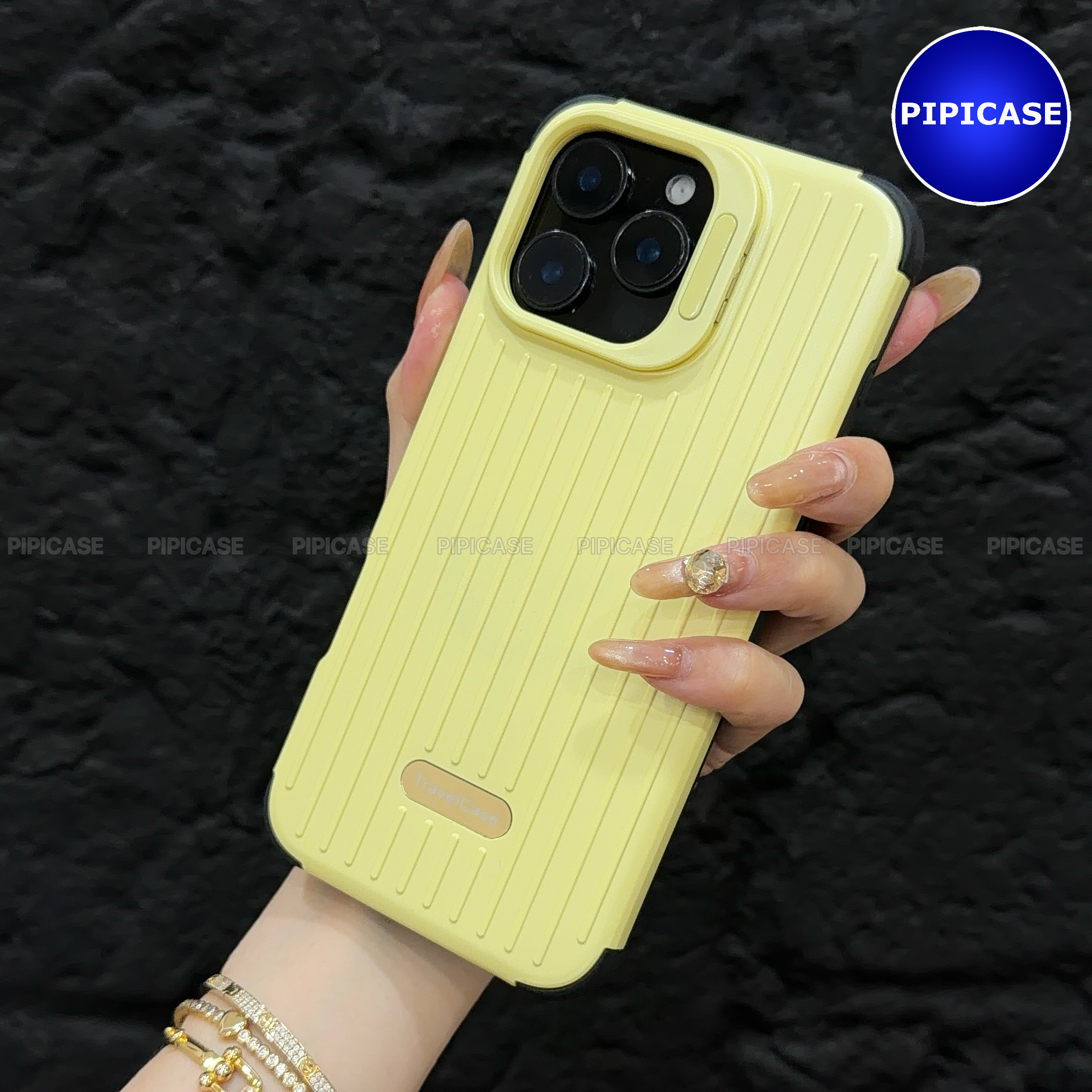 Ốp Lưng iPhone 16 Pro Max - Hondao - Vàng