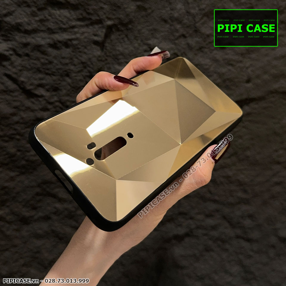 Ốp Lưng Oppo Reno 2F - Kim Cương 6D - Vàng_thumbnail_3