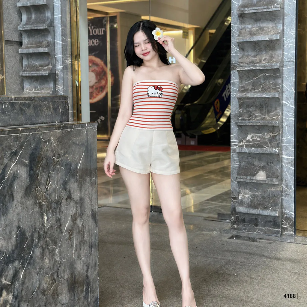 Áo quây slim fit tôn dáng kitty cute Beezy 4188_thumbnail_4