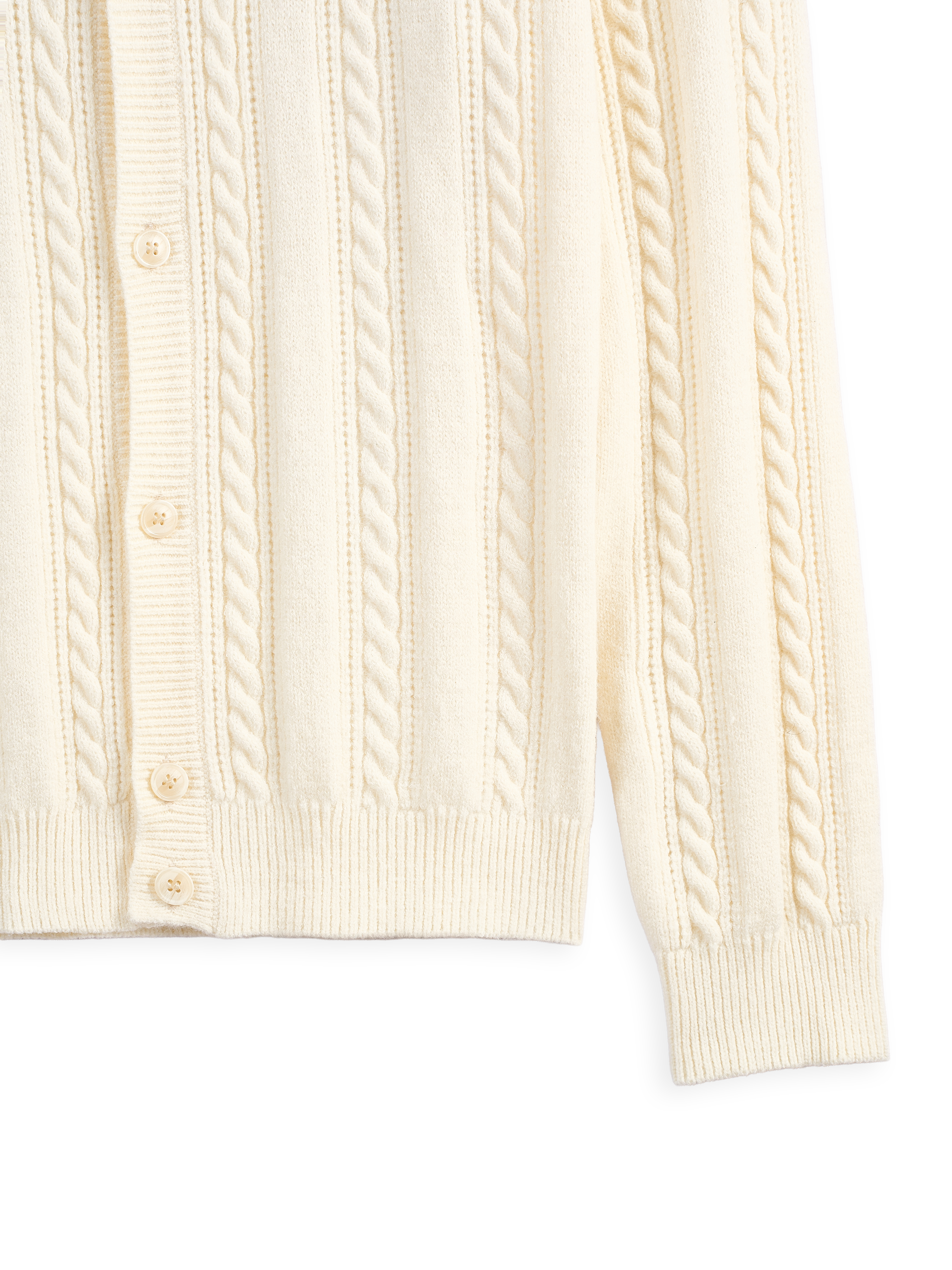 Áo Cardigan Dệt Kim Ivy Sợi Acrylic Form Regular_thumbnail_2