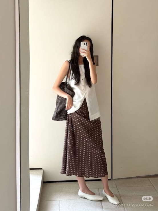 Lucas - Chân váy vải dáng xòe cạp chun ẩn_thumbnail_2