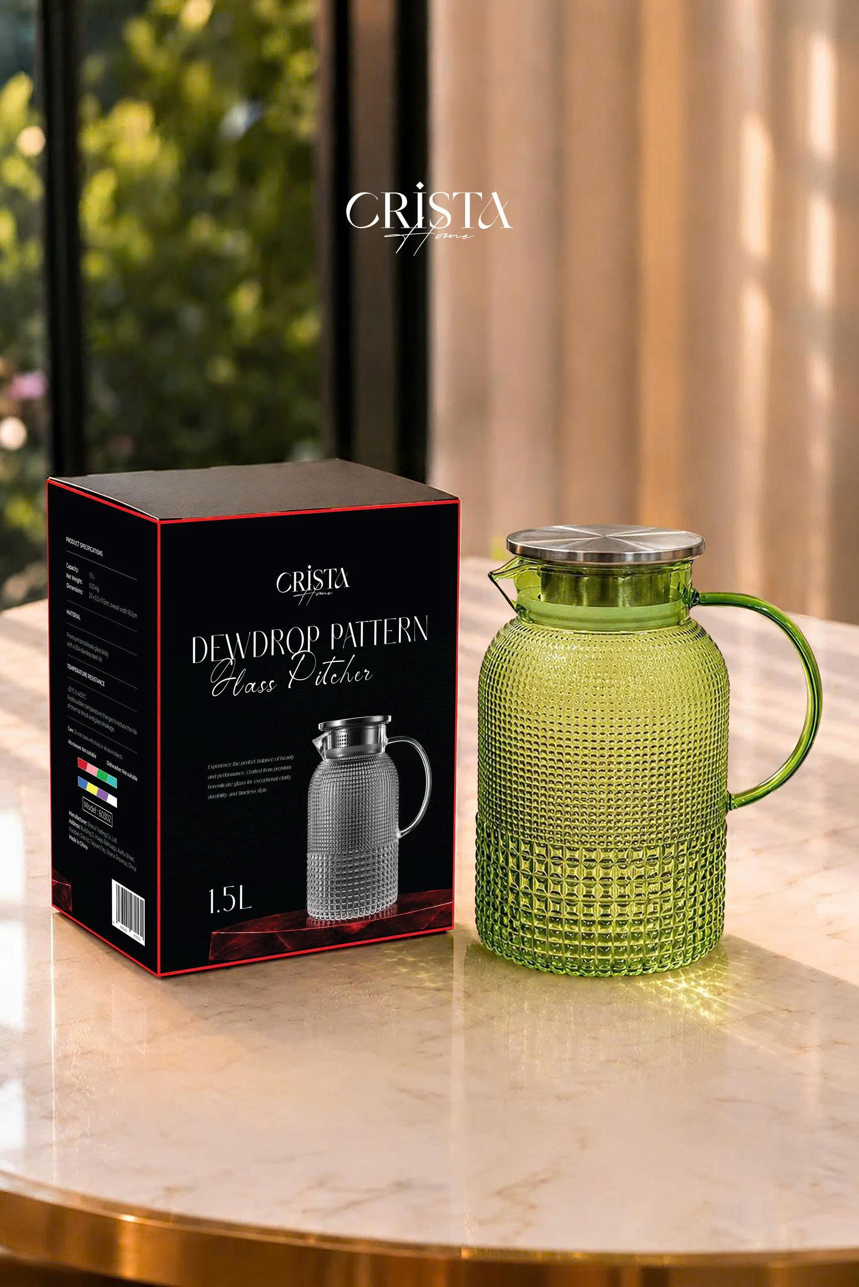 BÌNH THỦY TINH VÂN HẠT SƯƠNG MAI 1.5L CRISTA HOME_thumbnail_1