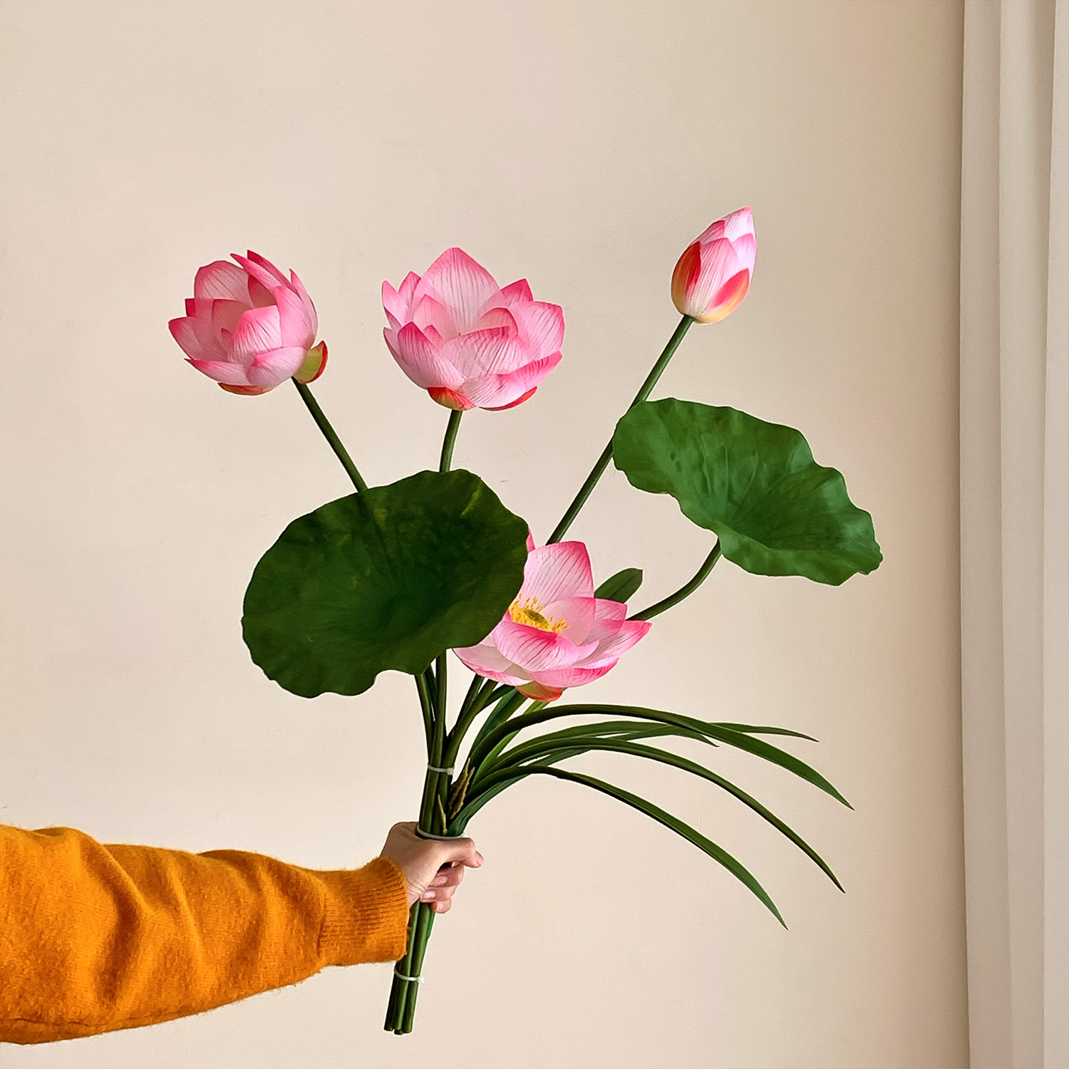 Set Hoa Lụa Sen Đài Ngọc Liên_thumbnail_3