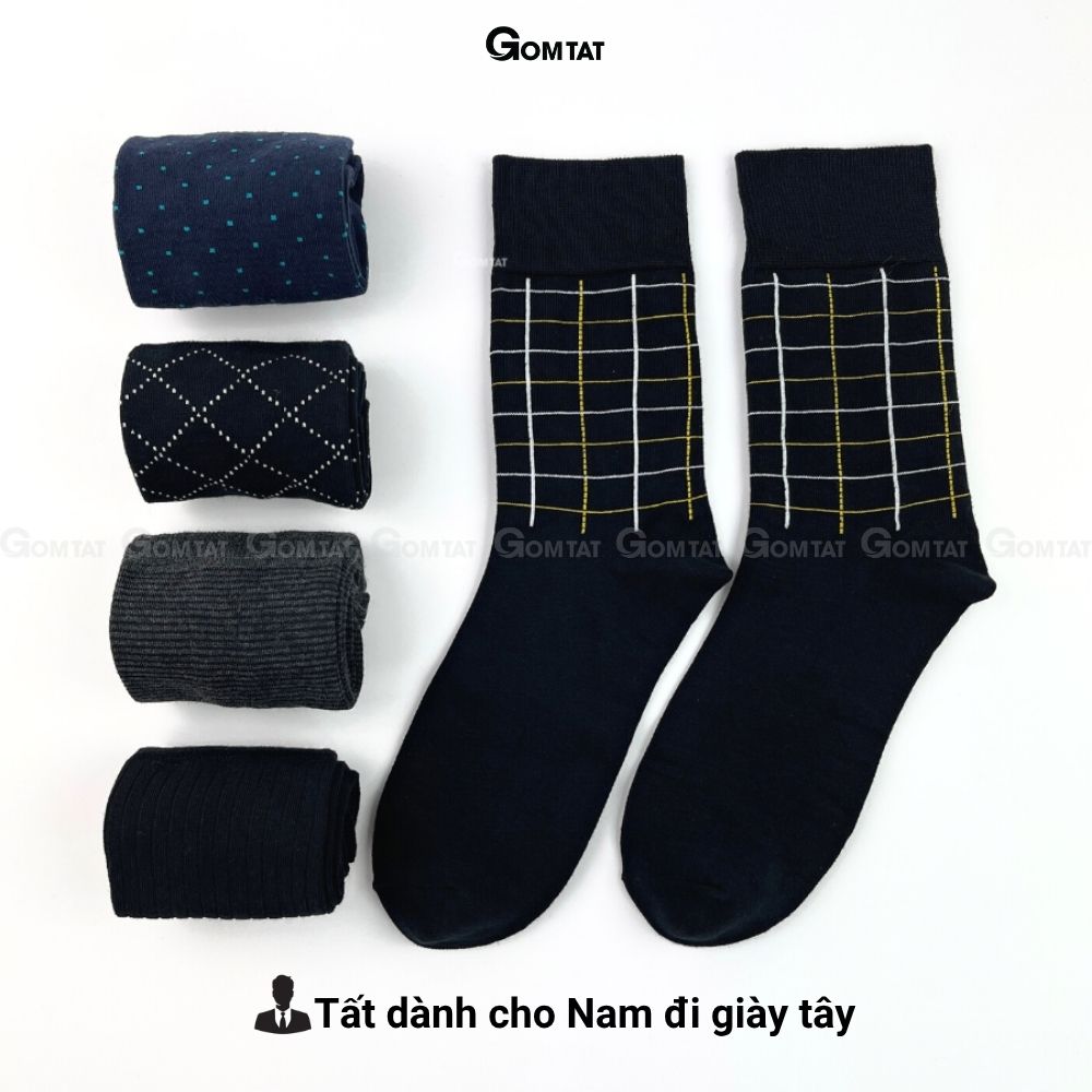 Combo tất giày tây họa tiết LUX-MIX-CB_thumbnail_2