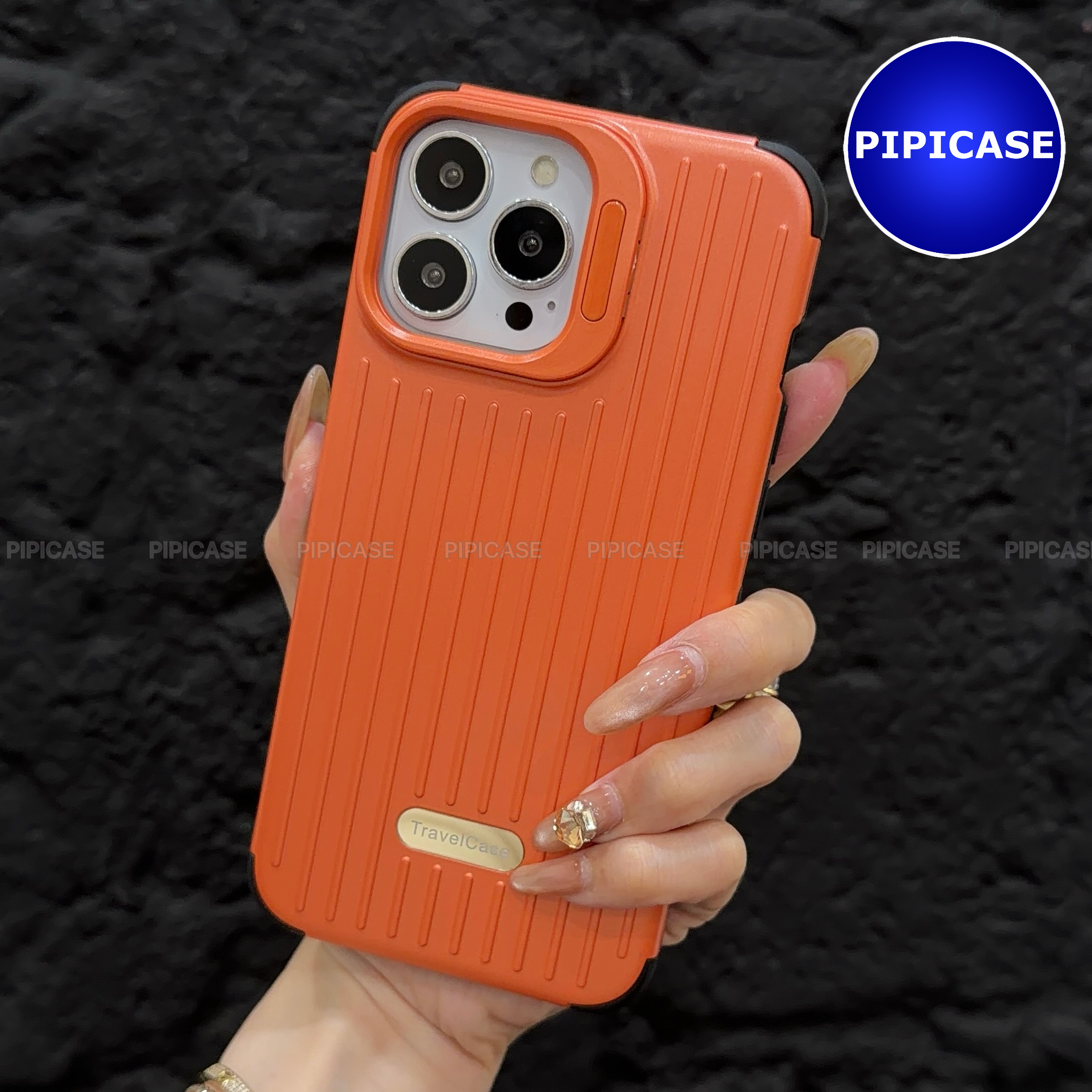 Ốp Lưng iPhone 16 Pro Max - Hondao - Cam