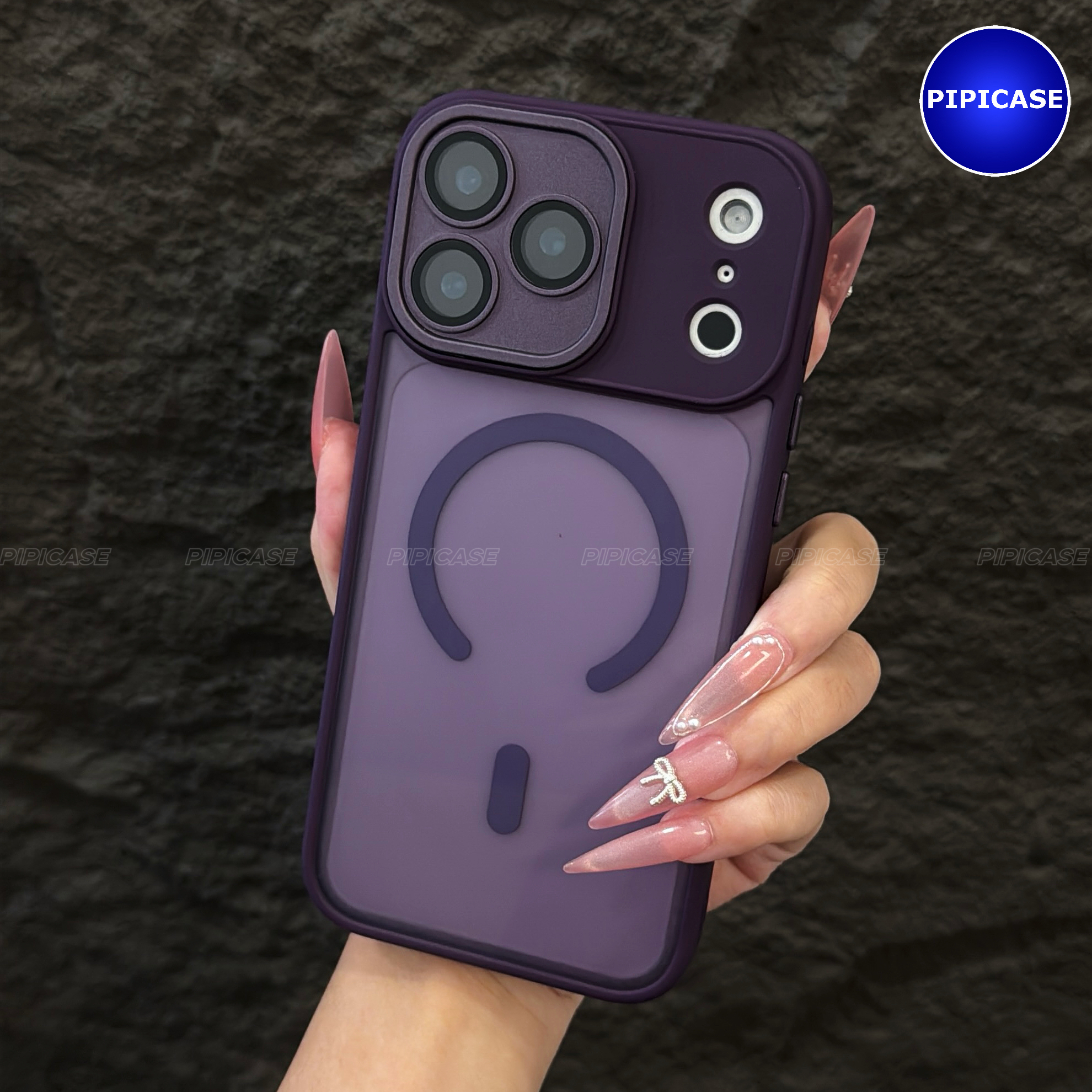 Ốp Lưng iPhone 17 Pro Max - Kao - Tím_thumbnail_0
