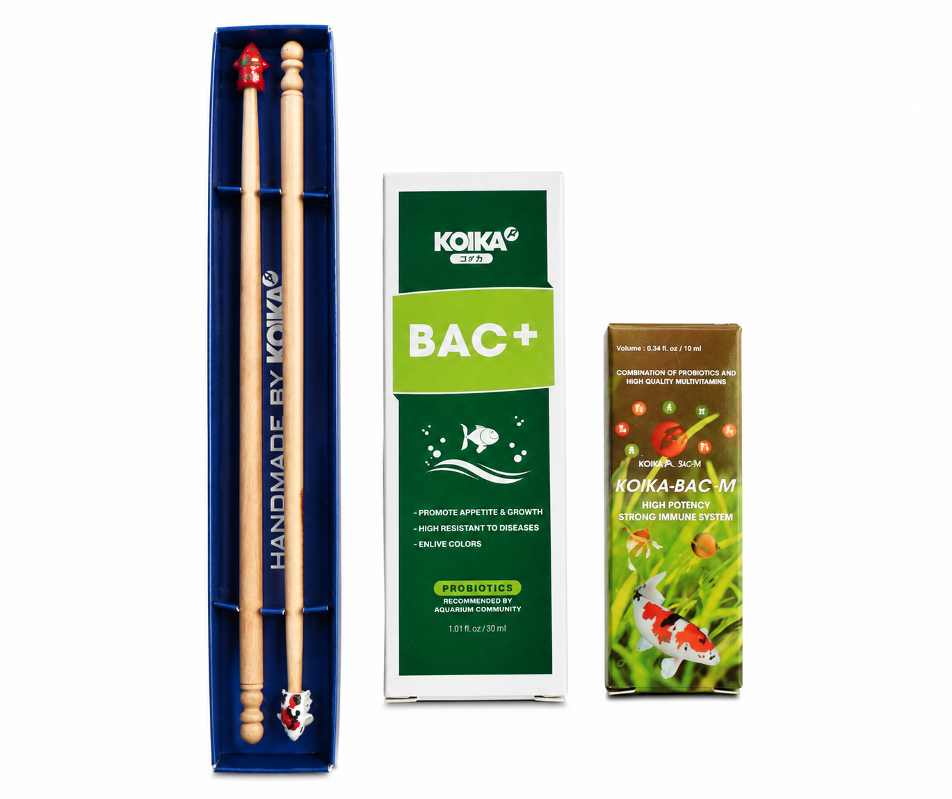 KOIKA Betta Care Combo Plus Flaring Stick, BAC M, and KOIKA BAC +_thumbnail_1