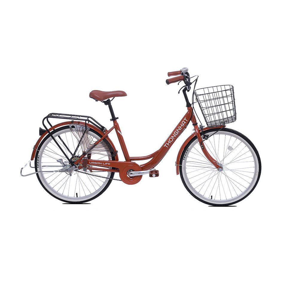 Xe Đạp Thống Nhất Mini Nữ LD 24-26 Dành Cho Học Sinh, Người Lớn [TẶNG PHỤ KIỆN] Nữ Tính, Thanh Thoát_thumbnail_5