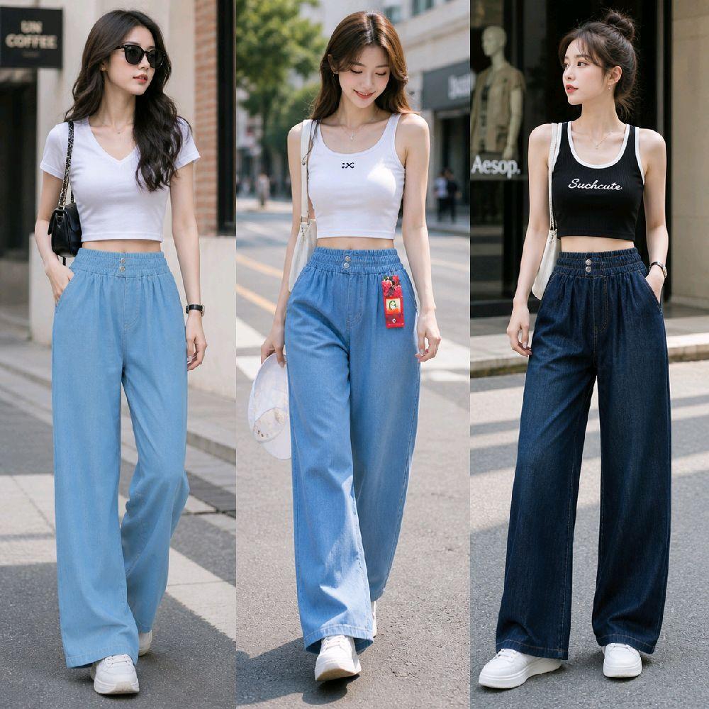 Quần jean lưng thun mã G2 vải đẹp