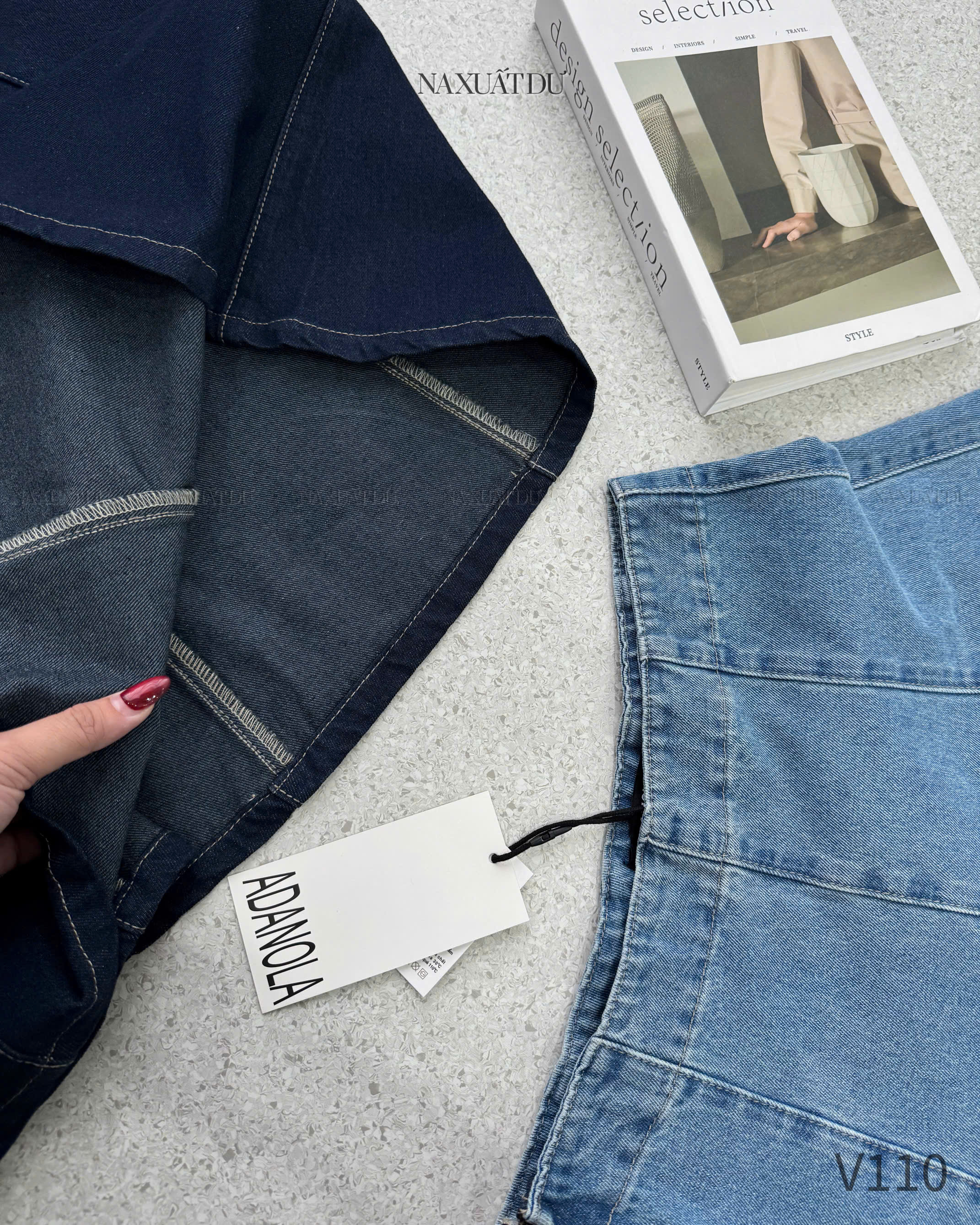 Chân váy jeans 