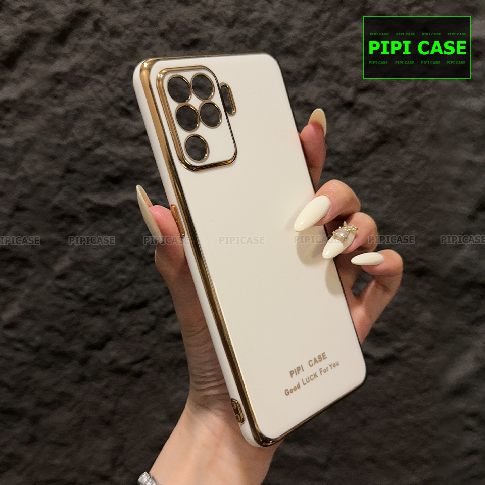 Ốp Lưng Oppo A94 - Royal - Trắng
