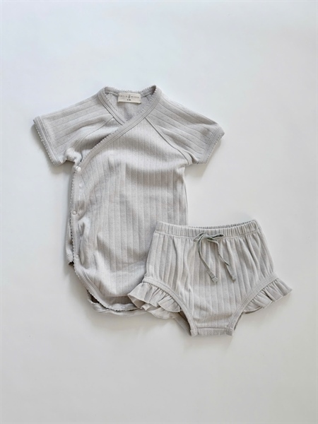 Minnie Pointelle Set (Kimono Ngắn Tay + Cover) 25
