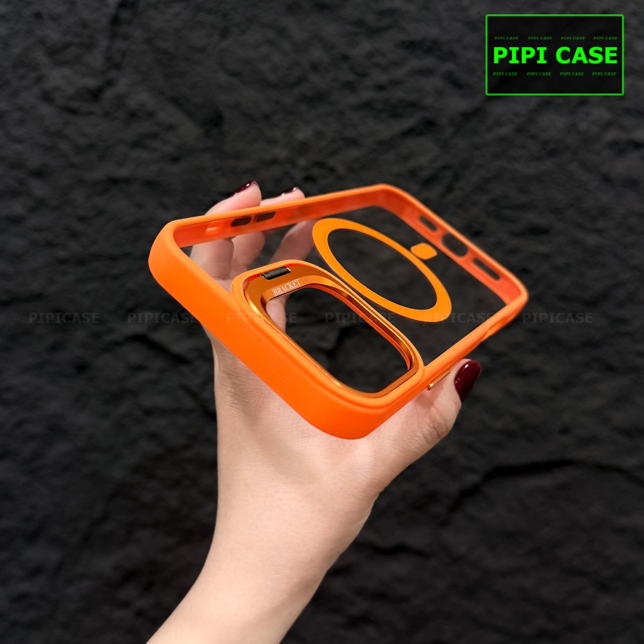 Ốp Lưng iPhone 14 Pro Max - Dansi - Cam_thumbnail_3