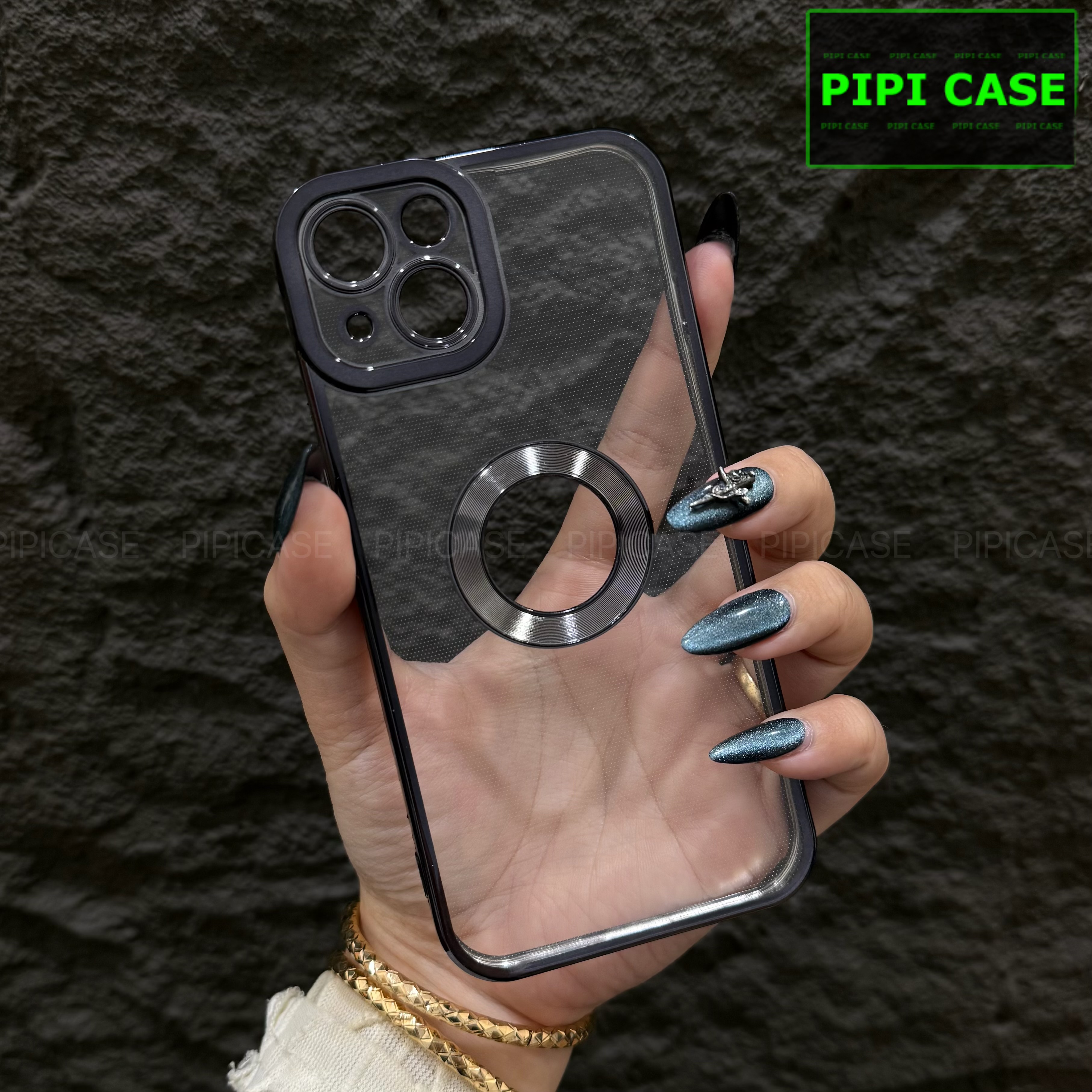 Ốp Lưng iPhone 13 - Water - Đen_thumbnail_3