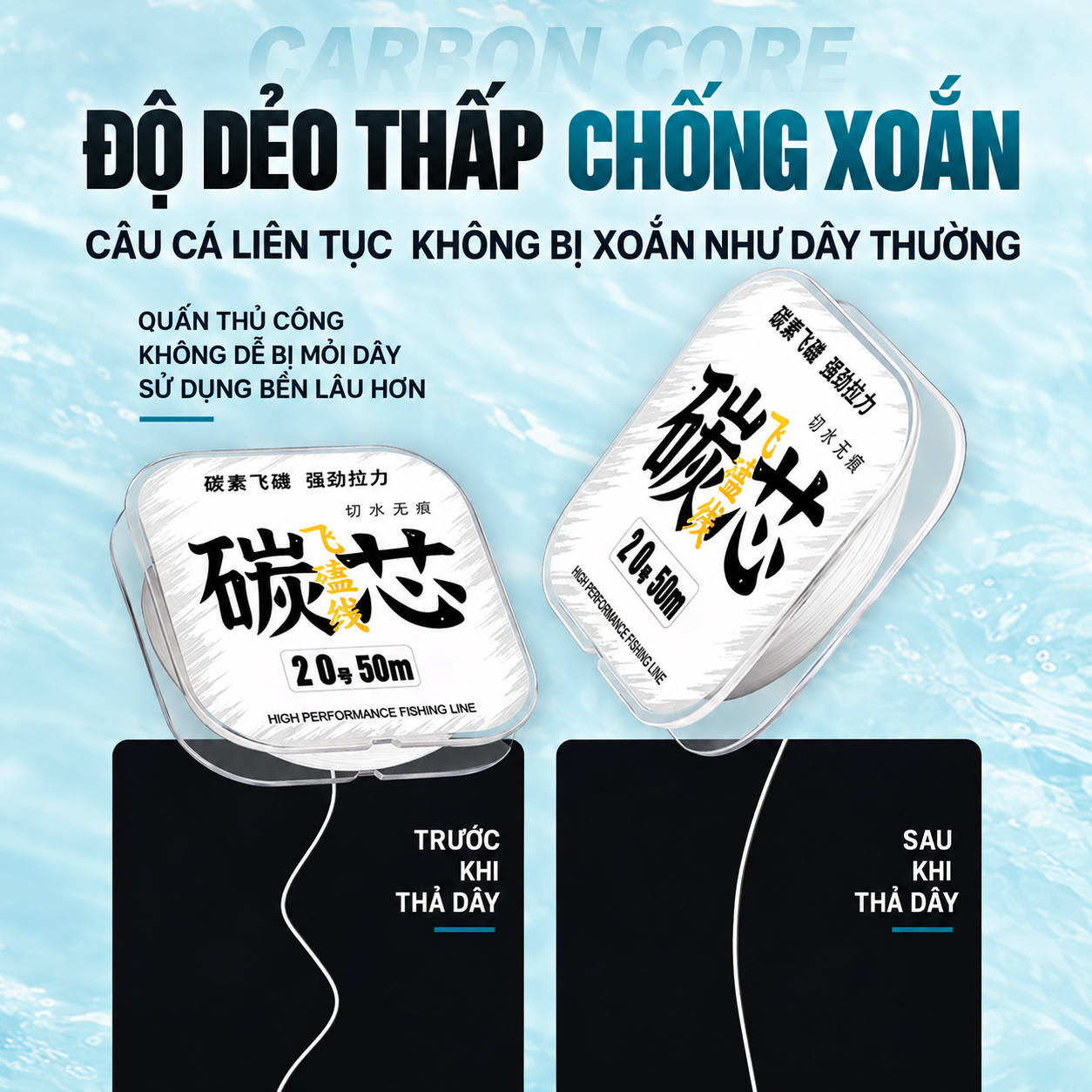 Dây Pe Lõi Carbon Làm Thẻo Cuộn 50M_thumbnail_6