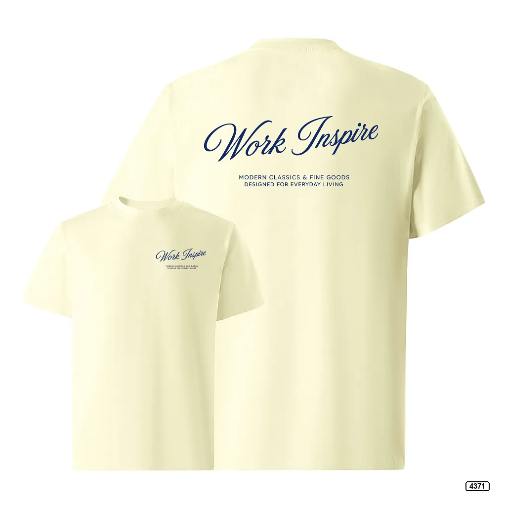 Áo thun nam form rộng Work Inspire TeePrint 4371_thumbnail_12