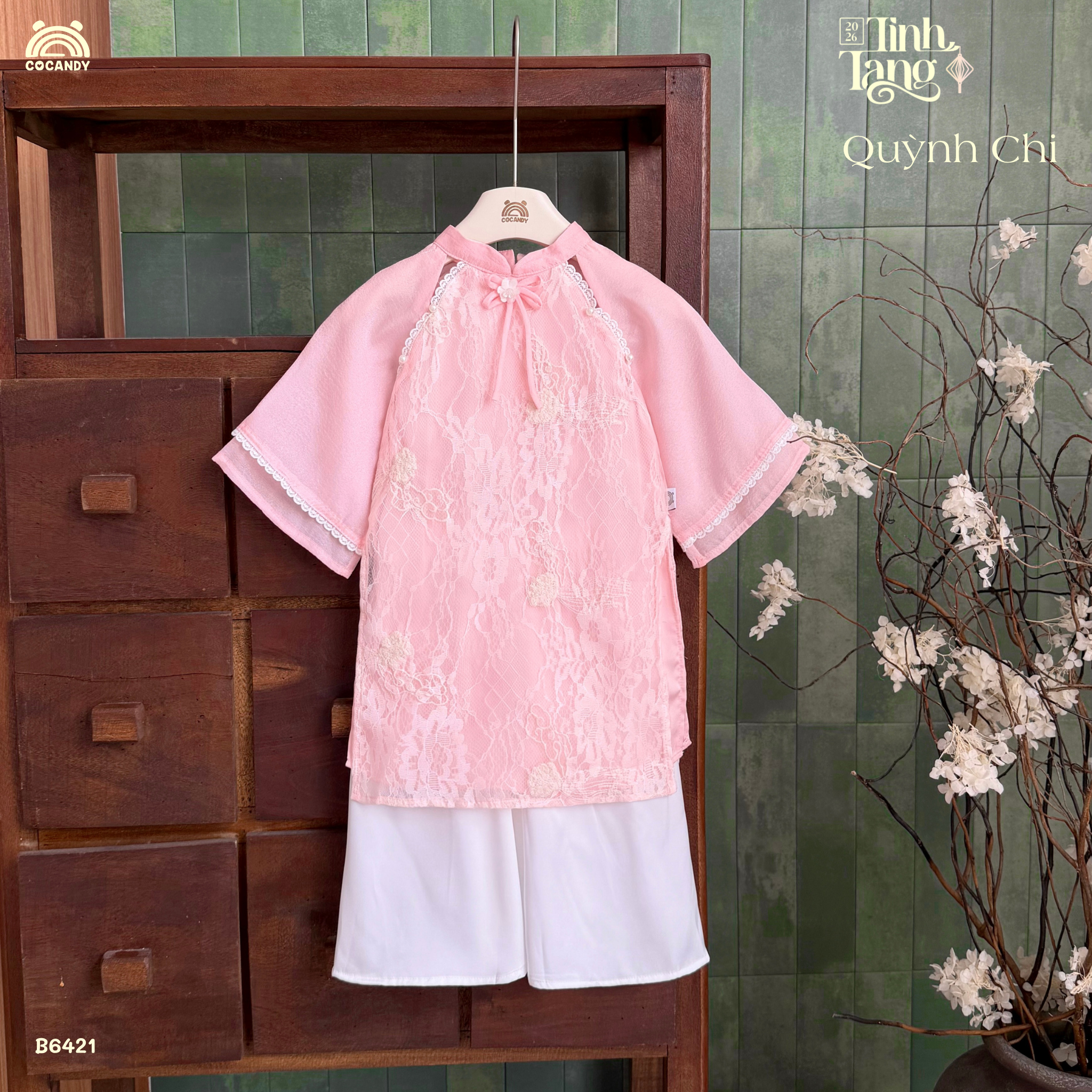 Bộ áo dài HỒNG Quỳnh Chi_thumbnail_1