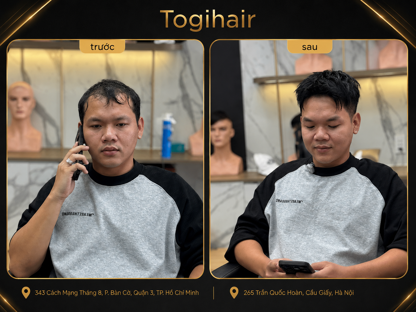 Kiểu Tóc Giả Nam Phù Hợp Từng Độ Tuổi — Gợi Ý Từ Togihair