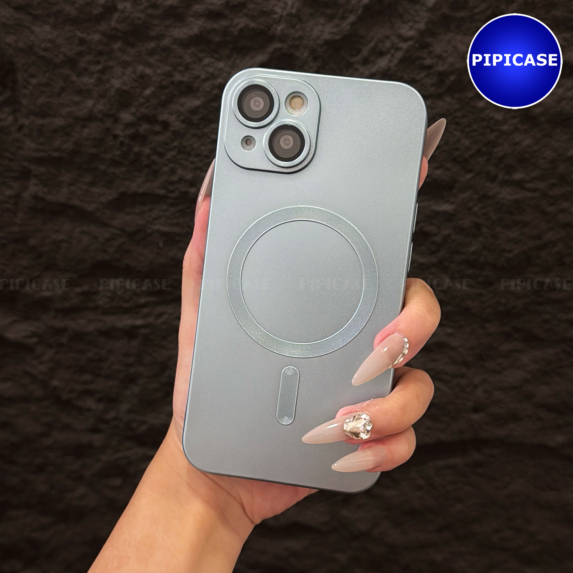 Ốp Lưng iPhone 13 - Ops - Xanh Nhạt