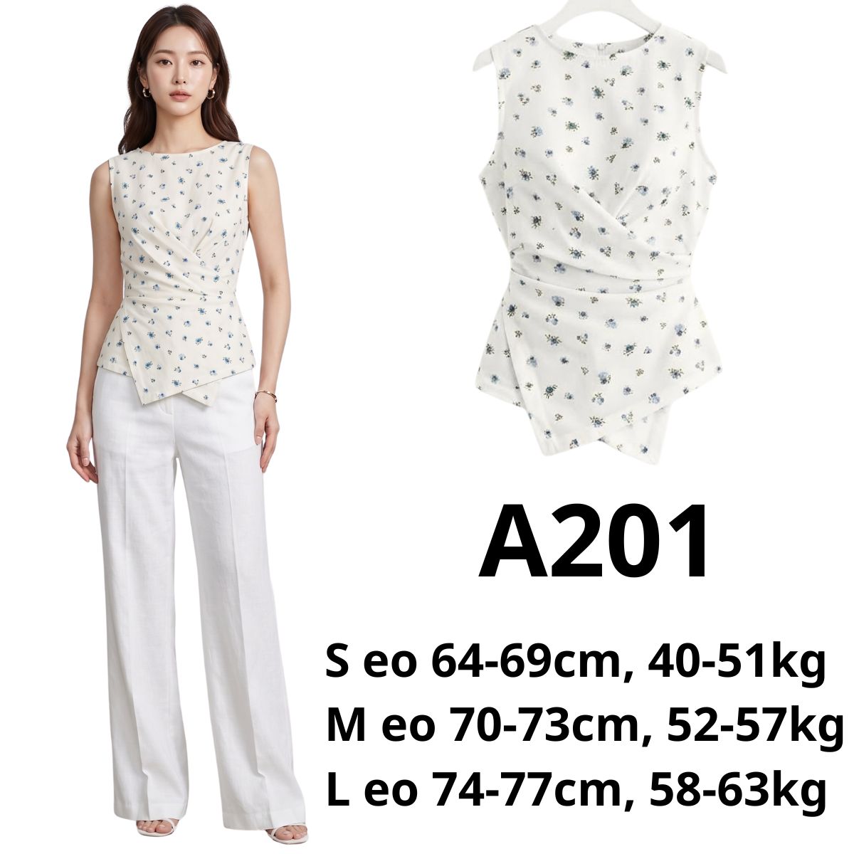 A201 -Áo kiểu buột dây