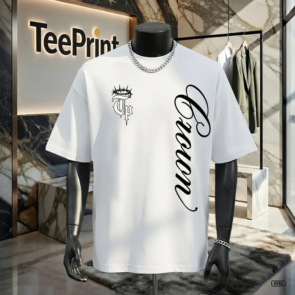 Áo thun nam form rộng Dream Script TeePrint 4352