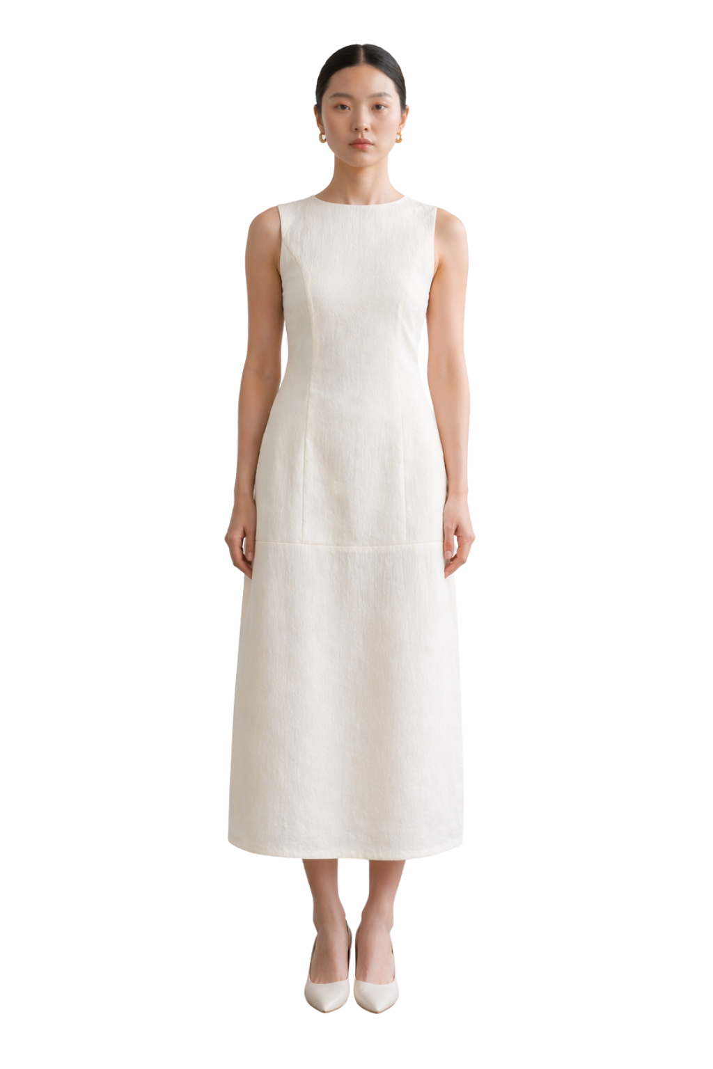 QUIET LINE DRESS