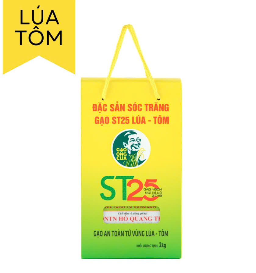 Gạo Ông Cua ST25 Lúa-Tôm 2kg_thumbnail_1