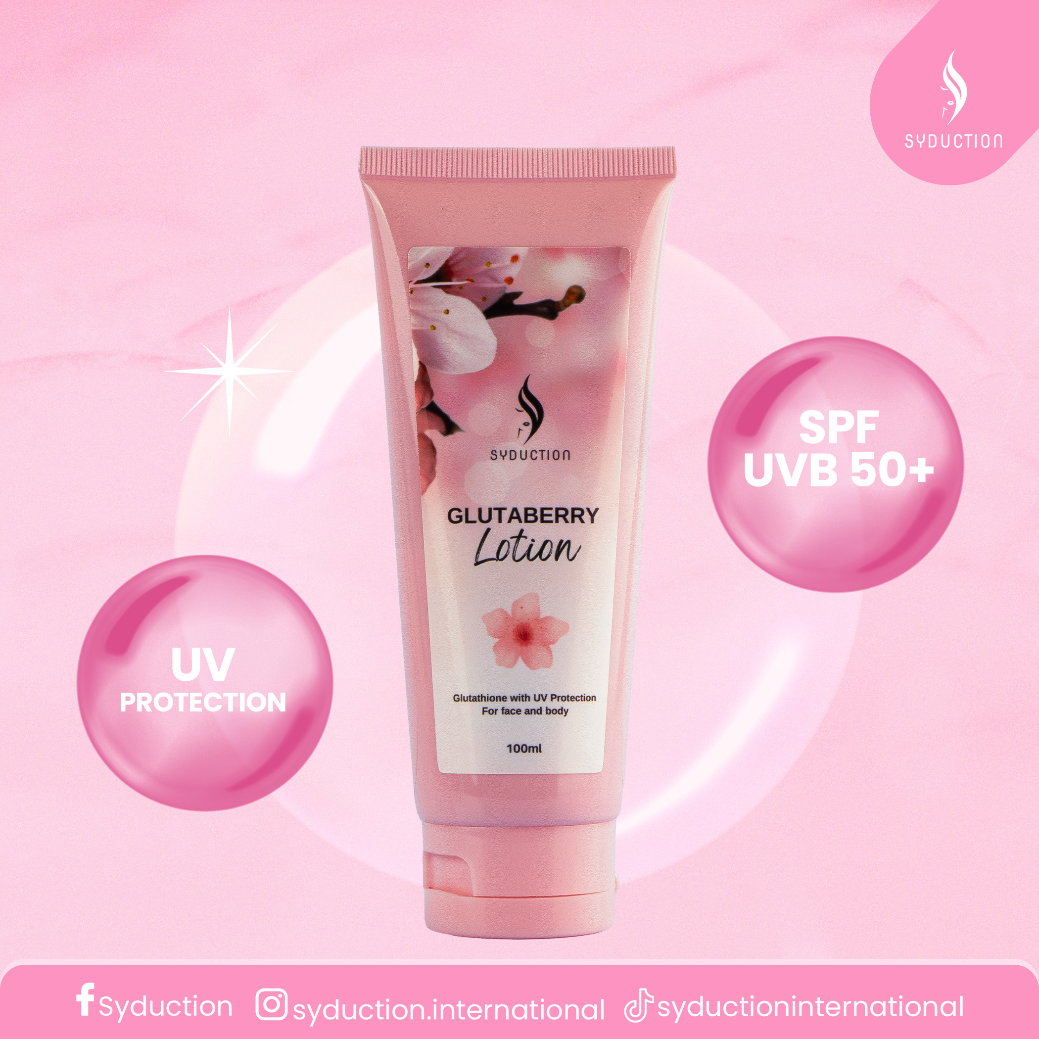 Glutaberry Lotion Whitening Sunscreen (100ml)_thumbnail_5