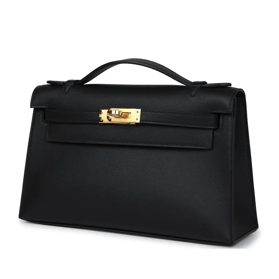 Hermès Kelly Pochette Black