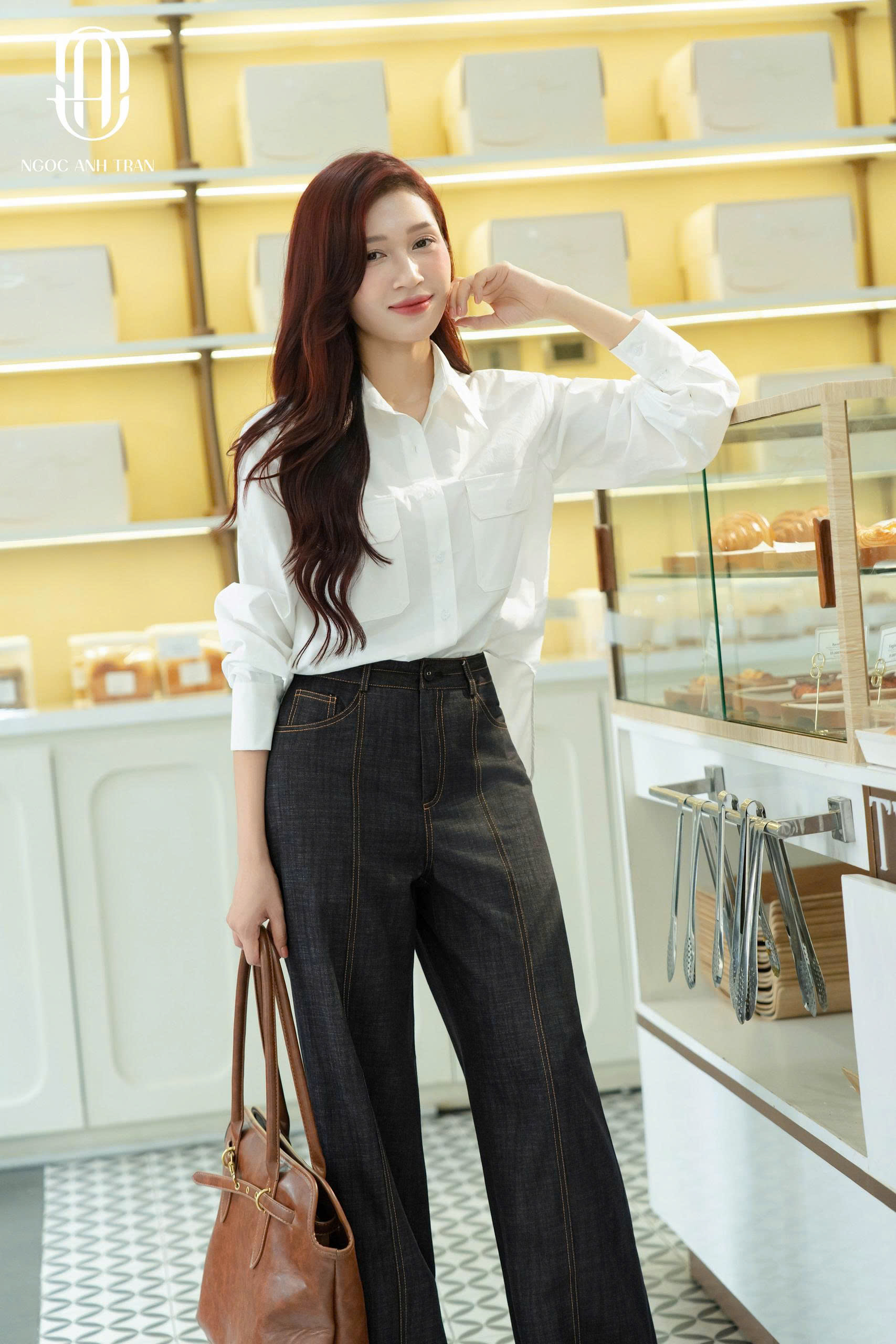 Q078 - Quần suông denim đen chỉ bò_thumbnail_2