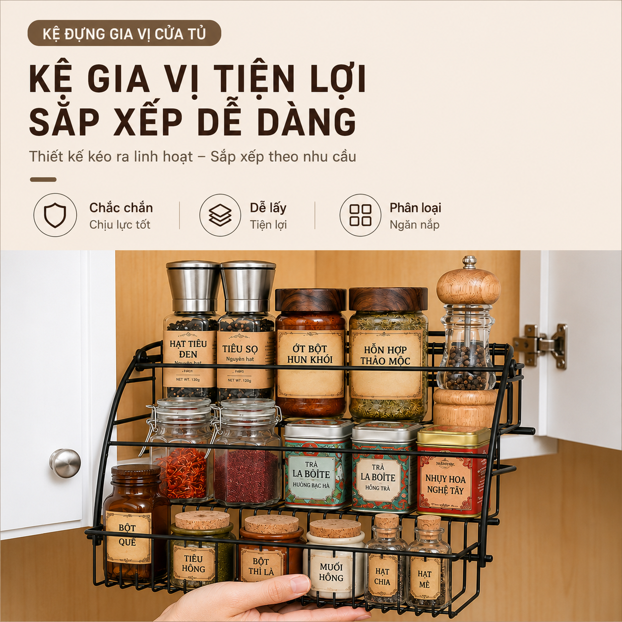 Kệ Để Gia Vị 3 Tầng Nâng Hạ Thông Minh_thumbnail_5