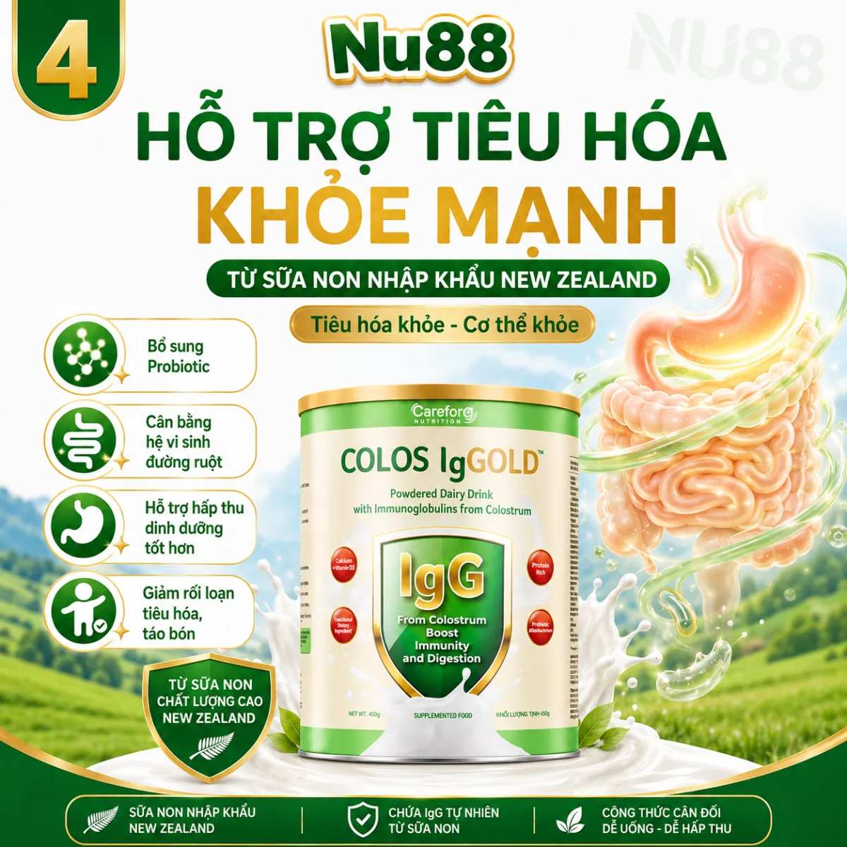 Sữa non COLOS IgGOLD nhập khẩu New Zealand - mẫu mới của Alpha Lipid_thumbnail_6