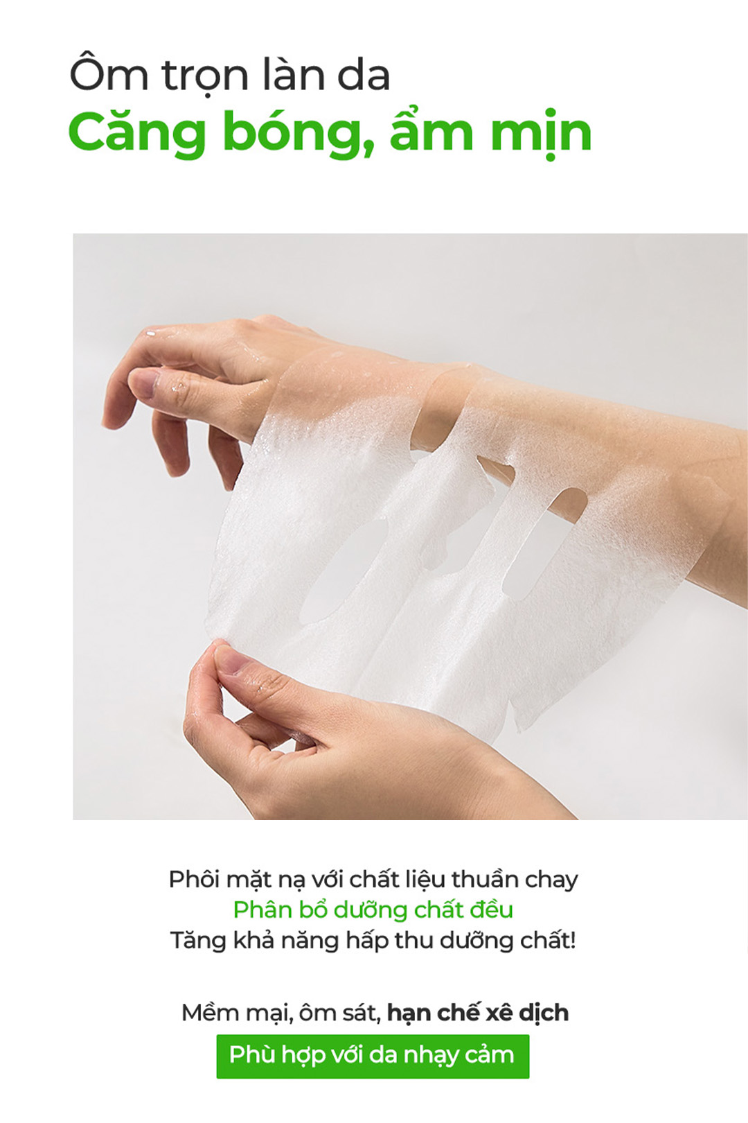 Mặt nạ cấp ẩm, làm dịu, giảm đỏ, hạ nhiệt độ da Elravie Hyaluronic Madecassoside_thumbnail_7
