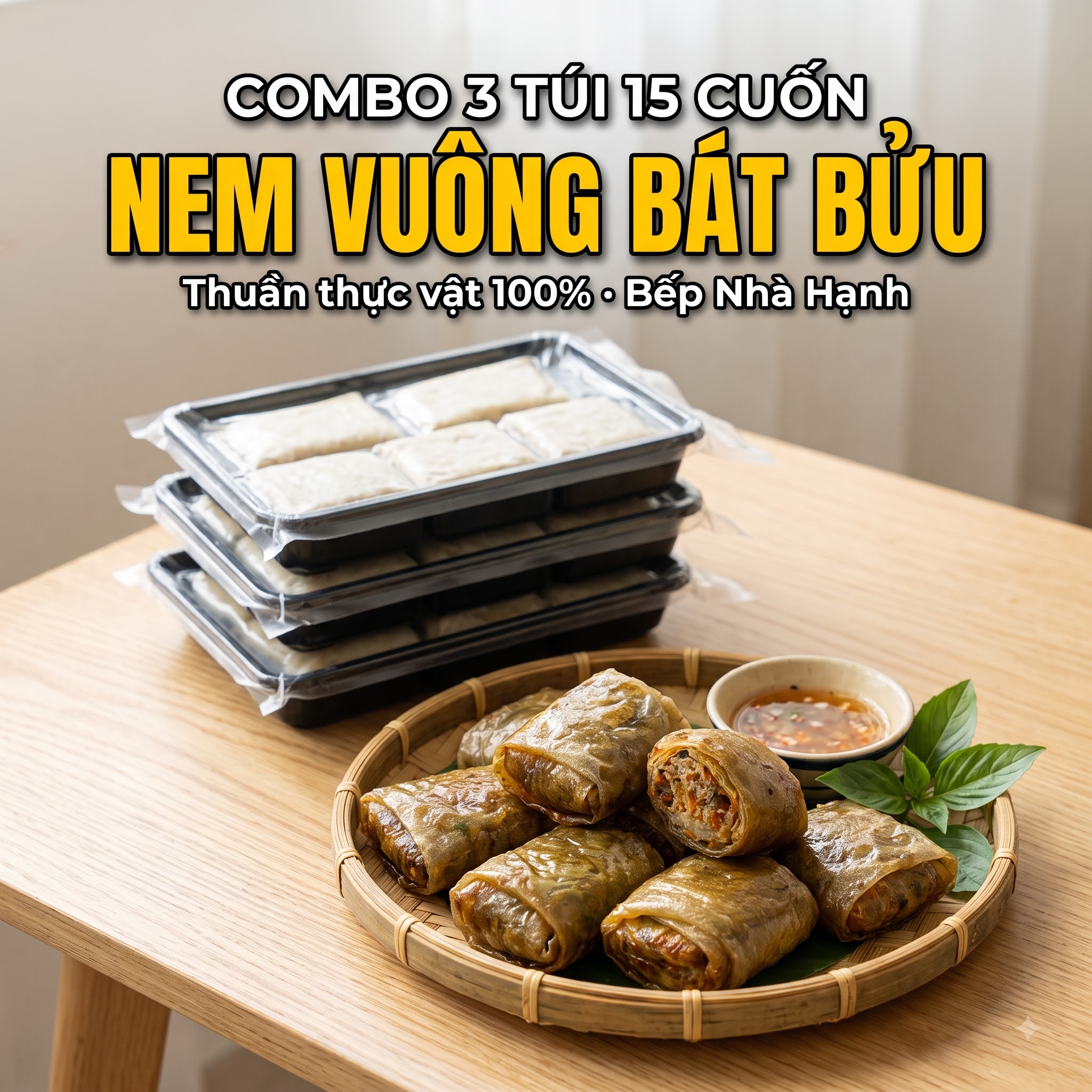 ComBo 3 Nem Vuông Bát Bửu 200g