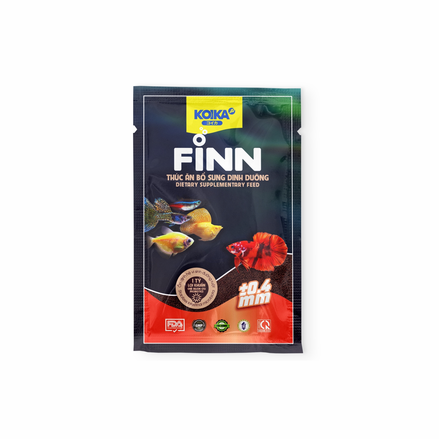 KOIKA FINN – Premium Dietary Supplementary Feed with Probiotics (15g)