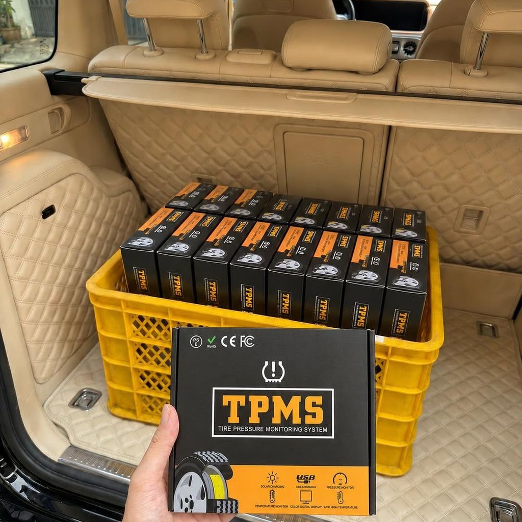 Cảm Biến Áp Suất Lốp Ô Tô TPMS Sạc NLMT Lõi Đồng_thumbnail_7